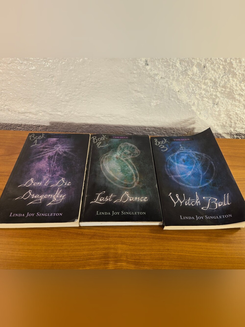 The SEER Young Adult 3 books PB Dont Die Dragonfly; Last Dance; Witchball
